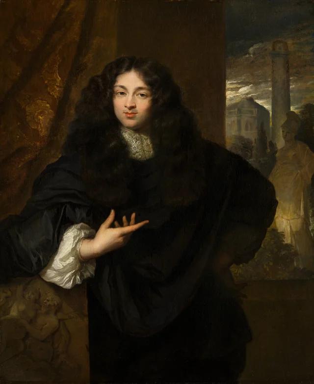 Portrait of Maurits Le Leu de Wilhem (1643-1724), Caspar Netscher