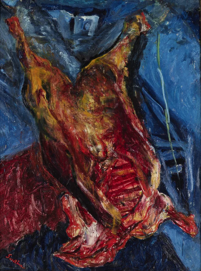 Carcaça de boi, Chaïm Soutine
