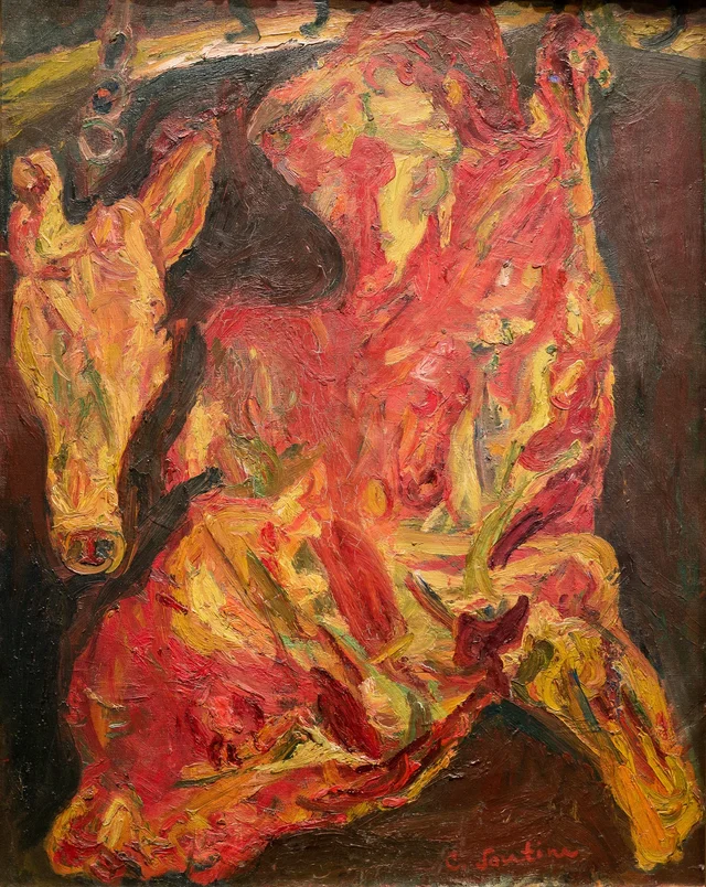 Boi e cabeça de vitelo, Chaïm Soutine