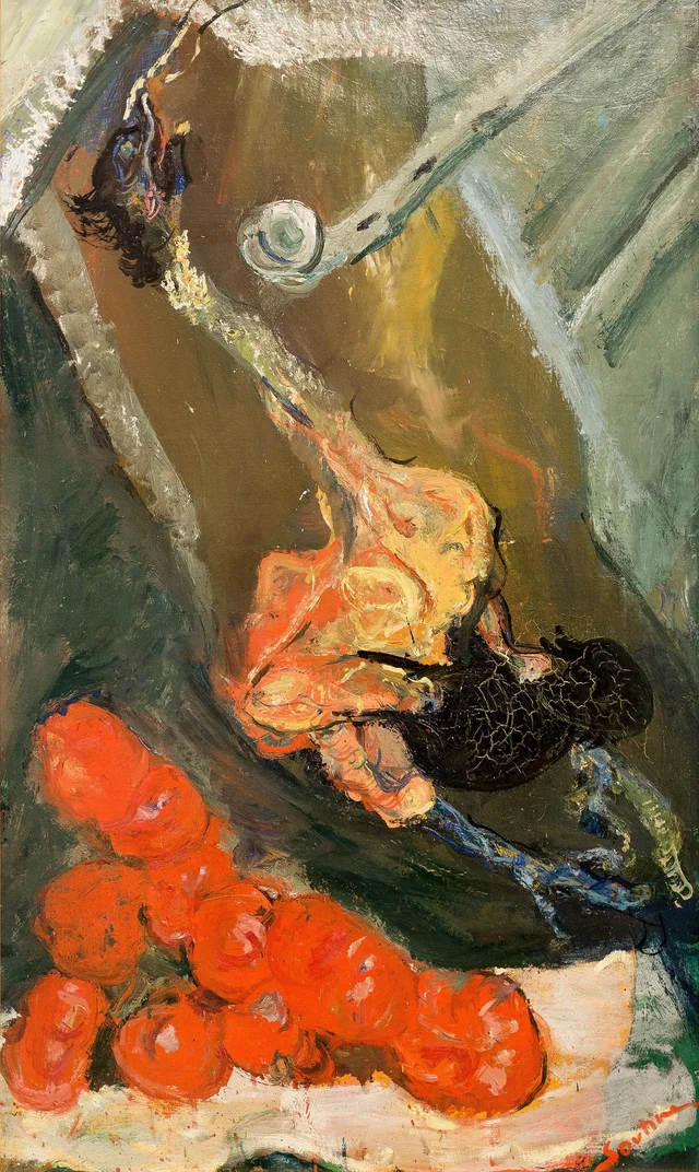 Dindon et tomates, Chaïm Soutine