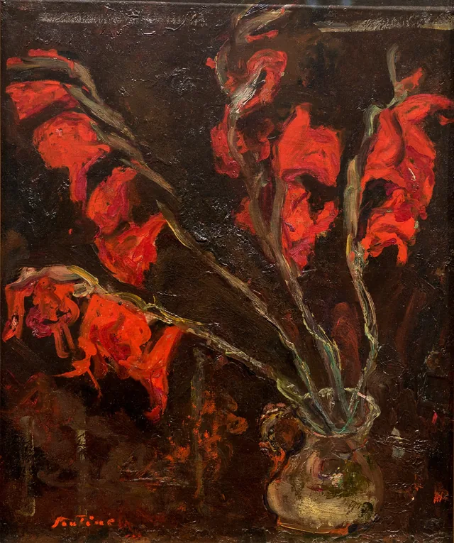 Gladiolos, Chaïm Soutine