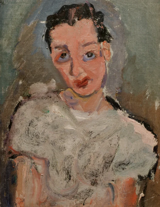Jeune femme à la blouse blanche, Chaïm Soutine