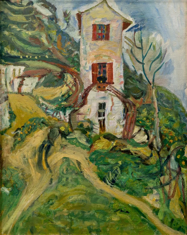 La Maison blanche, Chaïm Soutine