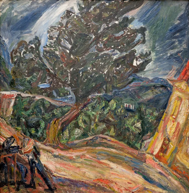 A Grande Árvore Azul, Chaïm Soutine