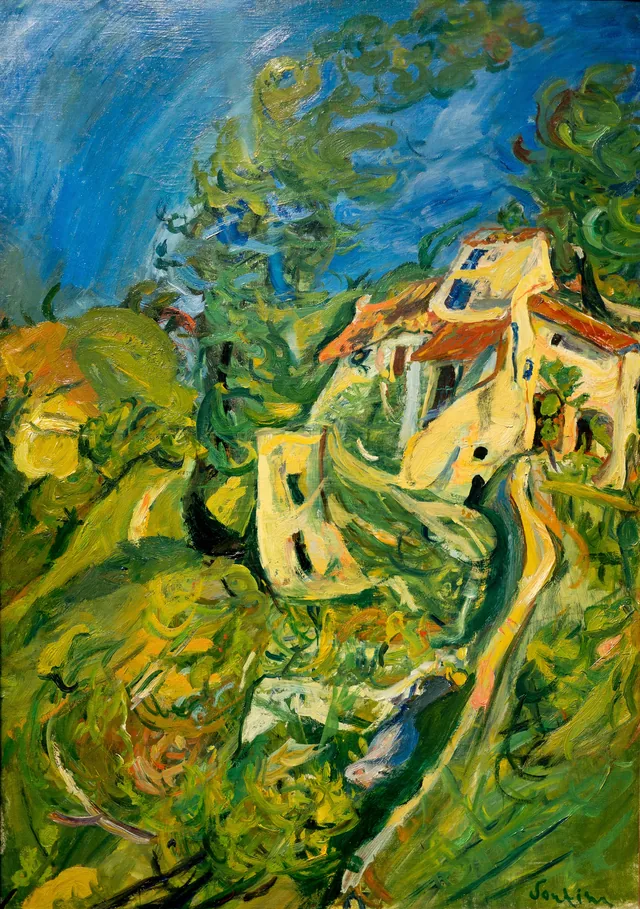 Paisagem, Chaïm Soutine