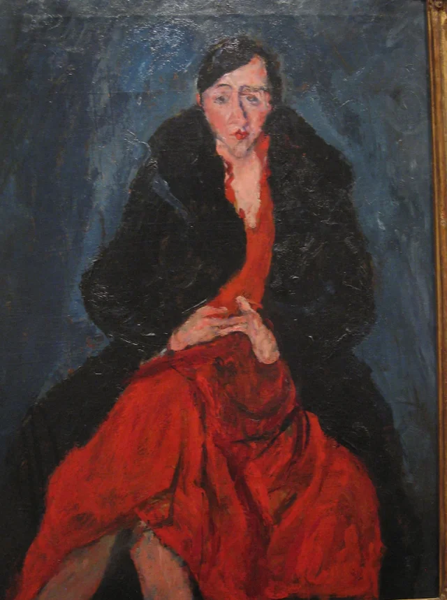 Portrait de Madeleine Castaing, Chaïm Soutine
