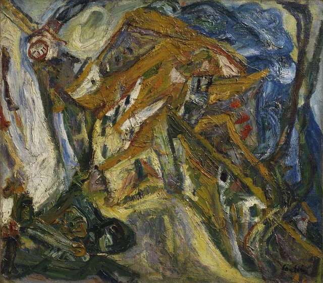 Vue de Céret, Chaïm Soutine