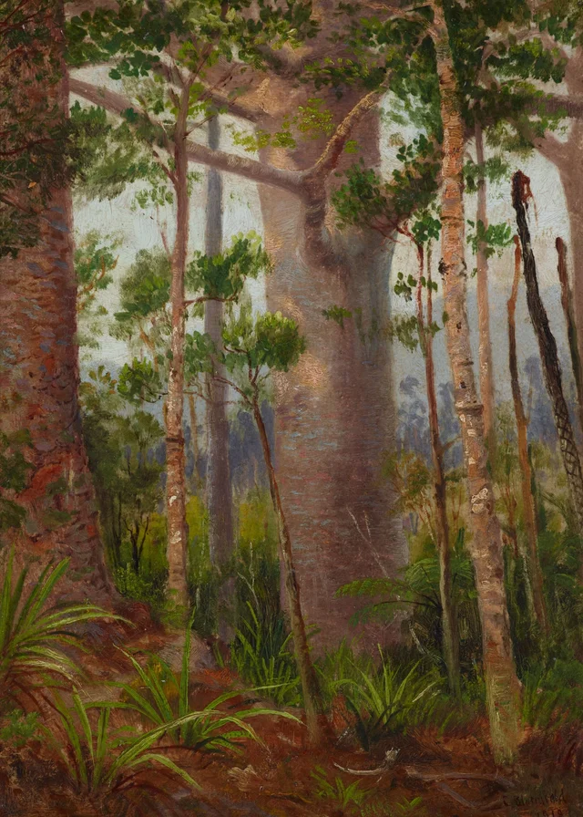 Escena de monte, Charles Blomfield