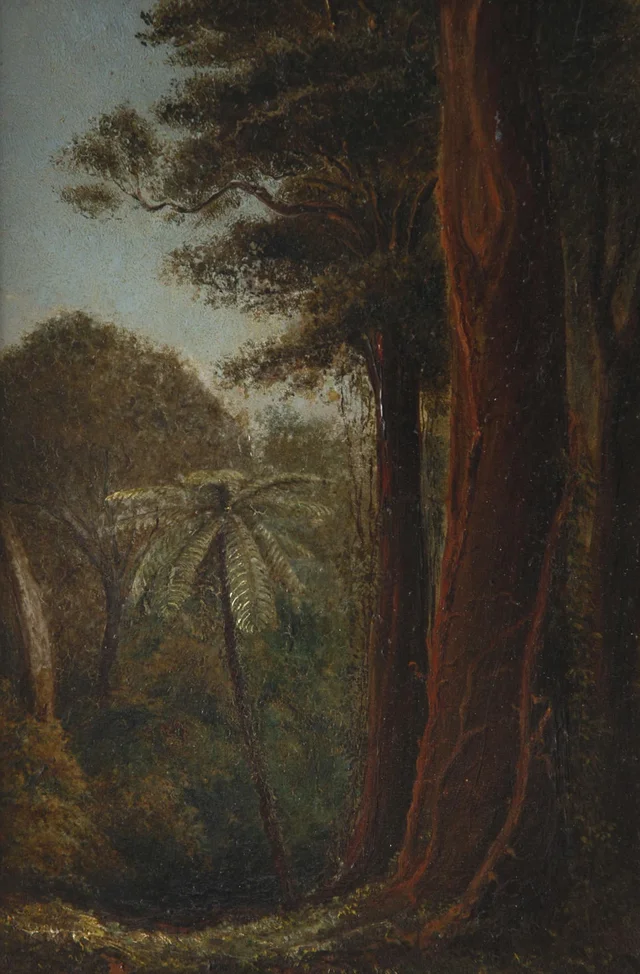 Paisaje de Nueva Zelanda, Charles Blomfield