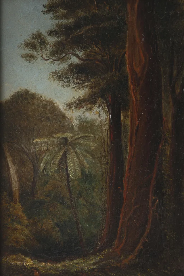 Paisagem da Nova Zelândia, Charles Blomfield