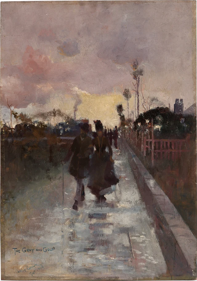 Voltando para casa (O Cinza e o Ouro), Charles Conder
