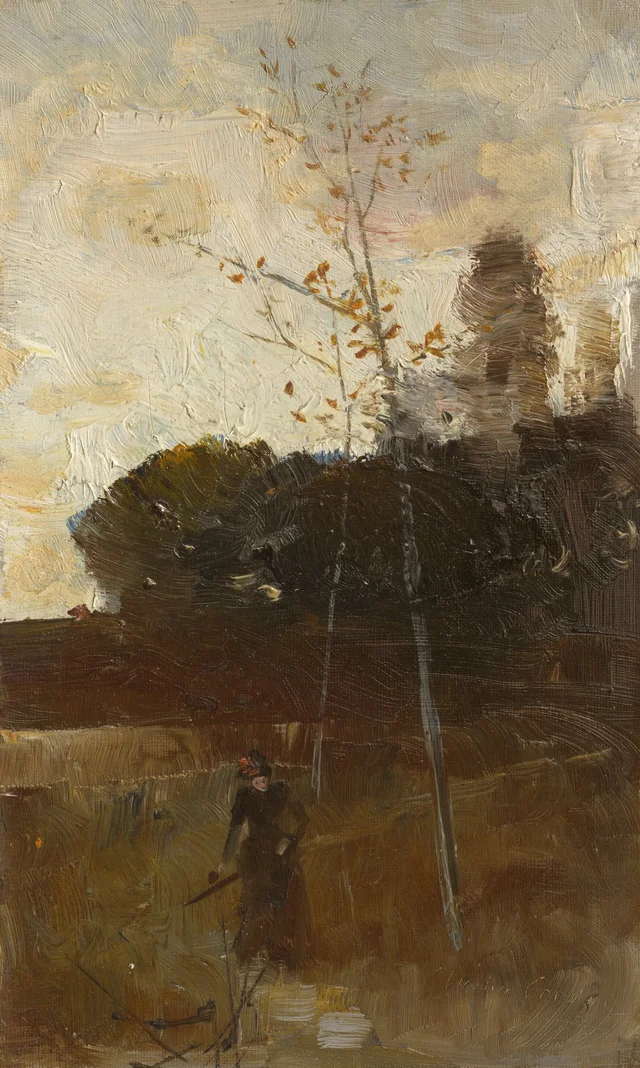 El sendero del bosque, Charles Conder