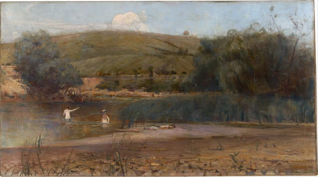 O Yarra, Heidelberg, Charles Conder