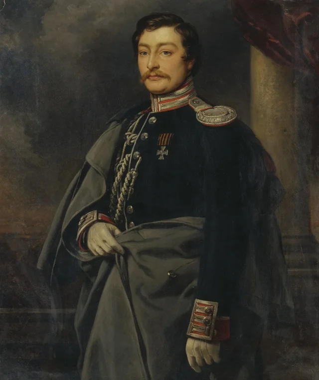 Retrato de Aleksandr Pávlovich Benckendorff (1819-1851), Charles de Steuben