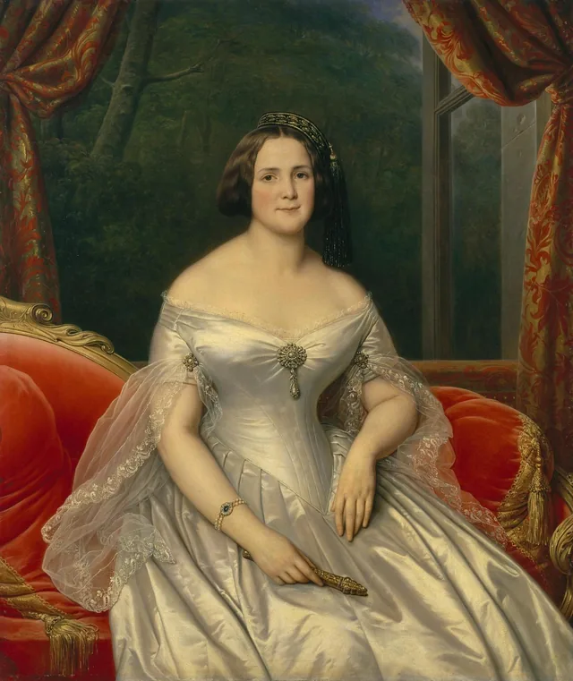 Portrait of Anna Egorovna Benardaki, Charles de Steuben
