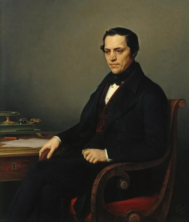 Retrato de Dmitri Yegorovich Benardaki, Charles de Steuben