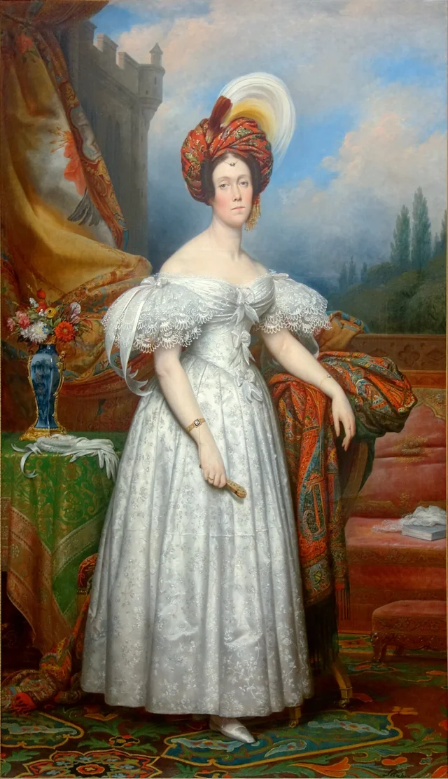 Portrait of the Marquise Charles de Béthisy, Charles de Steuben