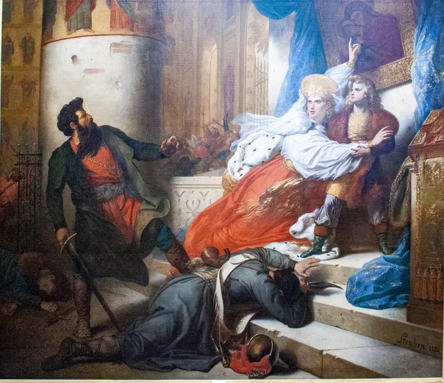 An Episode from the Youth of Peter the Great, Charles de Steuben