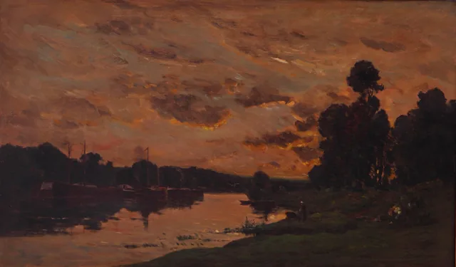Evening, Charles-François Daubigny