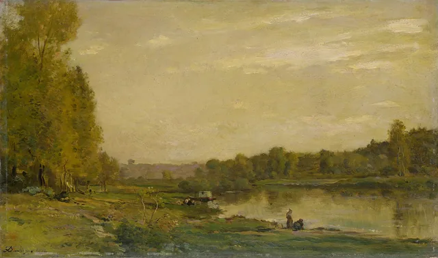 Landscape on the Oise, Charles-François Daubigny