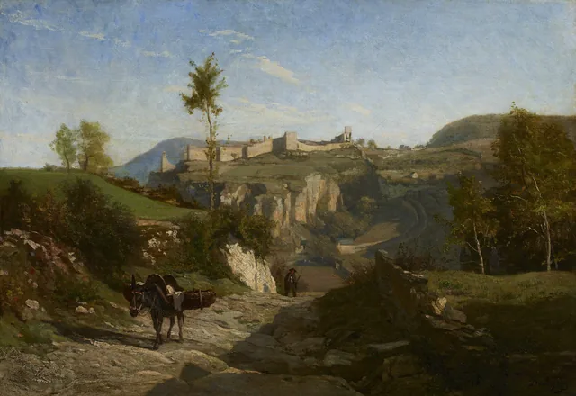 Landscape near Crémieu, Charles-François Daubigny
