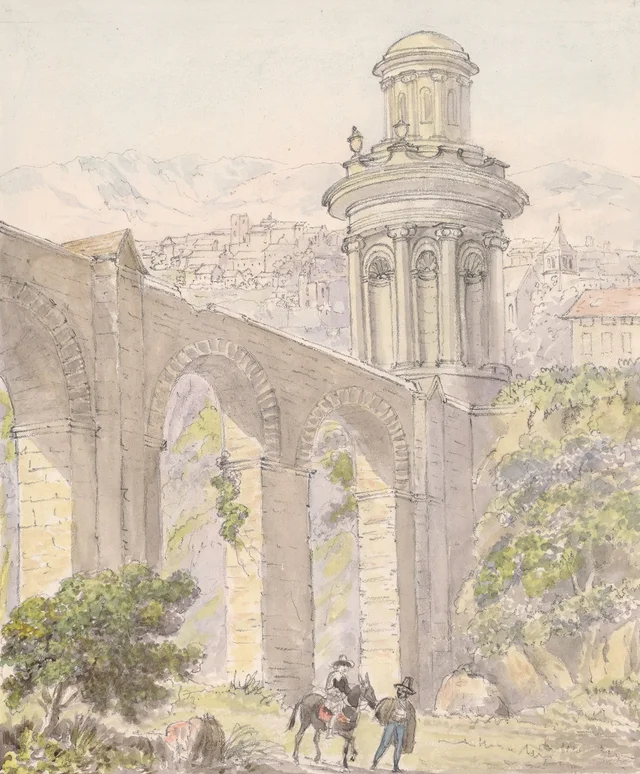 Roman Castellum and Viaduct at Evora, Charles Hamilton Smith
