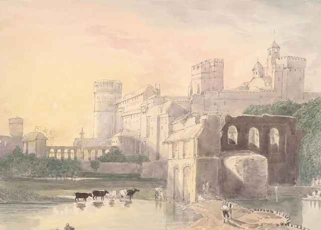 Prison of the Inquisition at Cordova, Charles Hamilton Smith