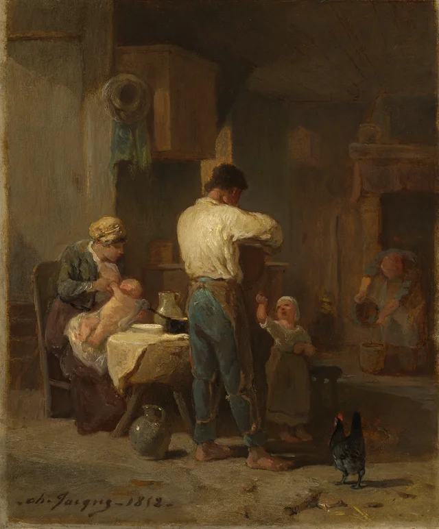 Interior, Charles Jacque
