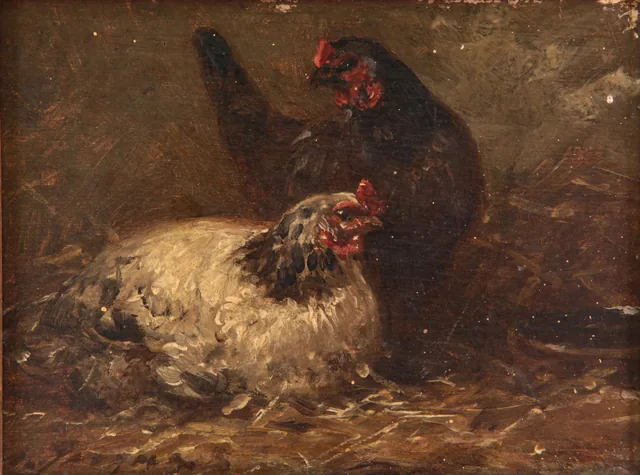 Hens, Charles Jacque