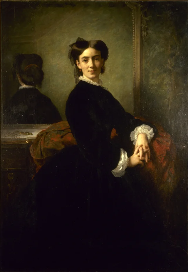 Retrato de la señora de Charles Chaplin