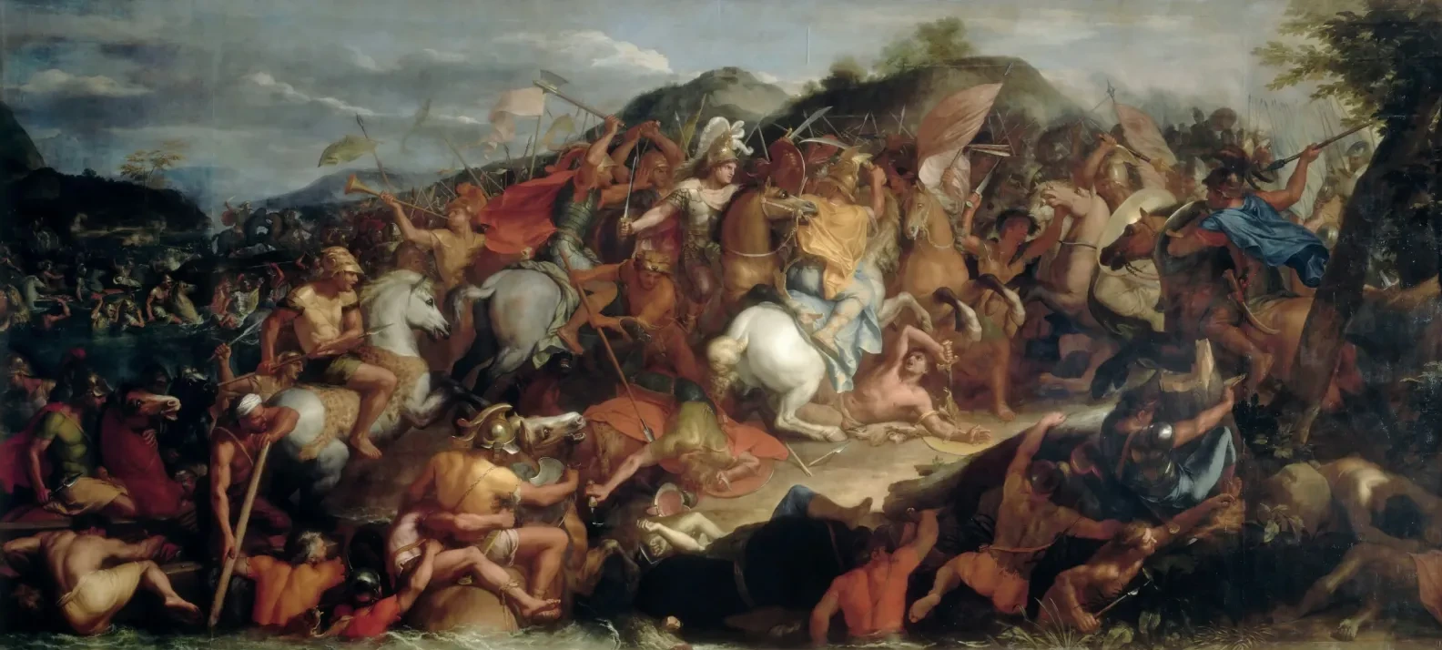 El paso del Gránico, Charles Le Brun