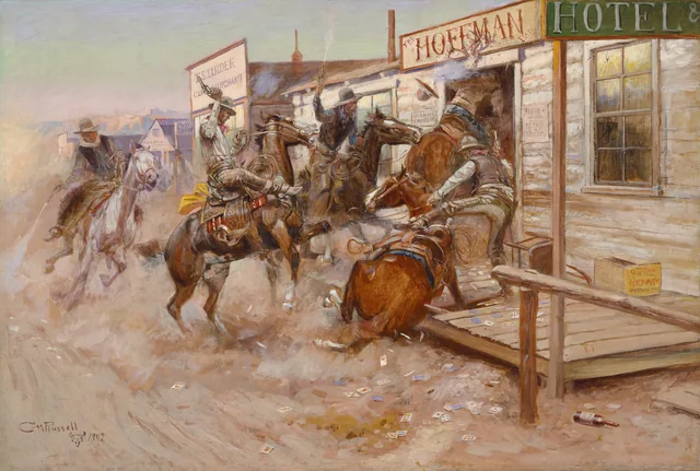 In Without Knocking, Charles Marion Russell
