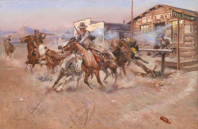 Smoke of a .45, Charles Marion Russell