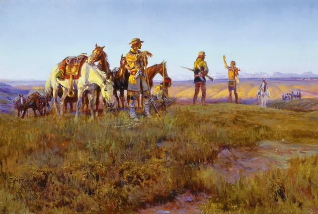 Wildman’s Truce – Pipe of Peace, Charles Marion Russell
