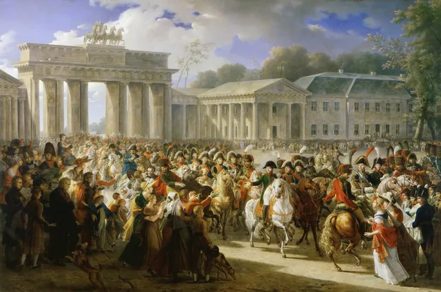 Entrée de Napoléon à Berlin, 27 octobre 1806, Charles Meynier