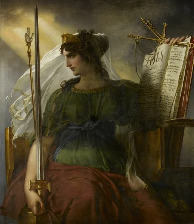 La Justice, Charles Meynier