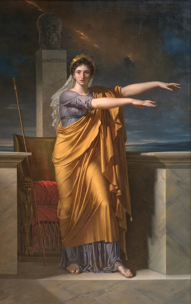 Polymnie, muse de l'éloquence, Charles Meynier
