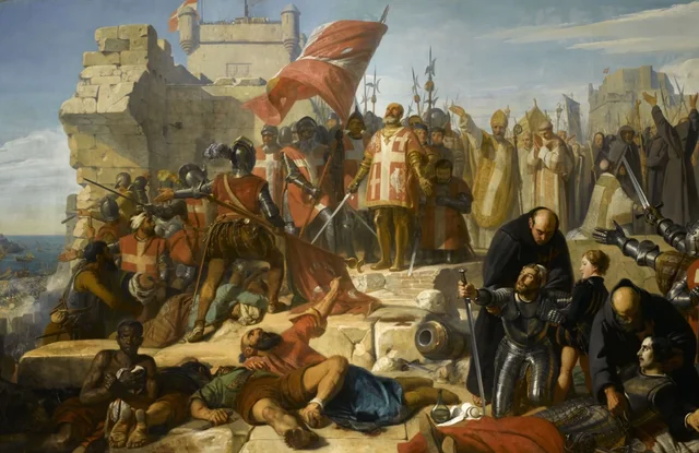 The Lifting of the Siege of Malta, September 1565, Charles-Philippe Larivière