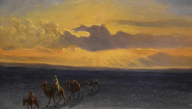 La caravana, Charles-Théodore Frère