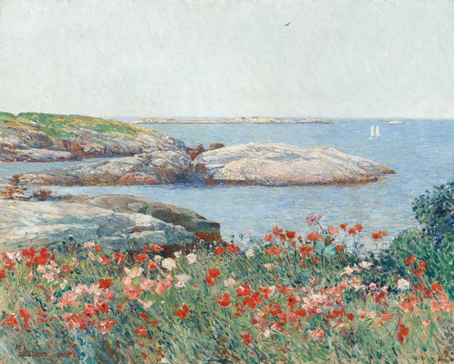 Amapolas, islas Shoals, Childe Hassam