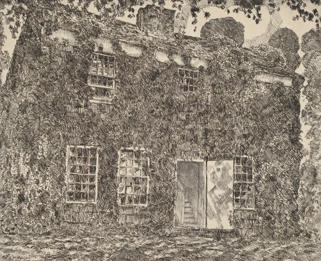 Home Sweet Home Cottage, n° 3, Easthampton, Childe Hassam