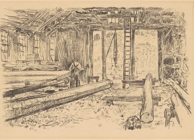 L'Atelier de mâture, Gloucester