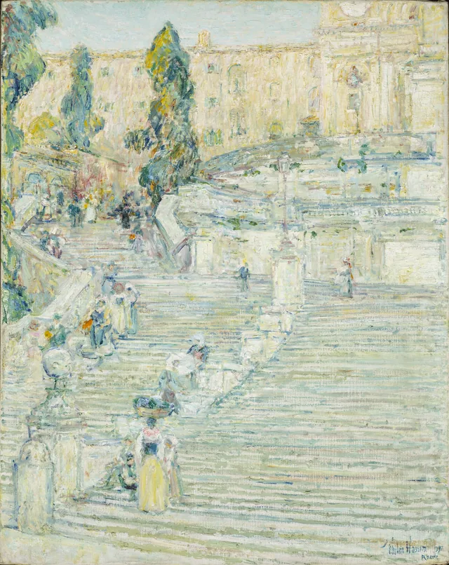 L'Escalier d'Espagne, Rome
