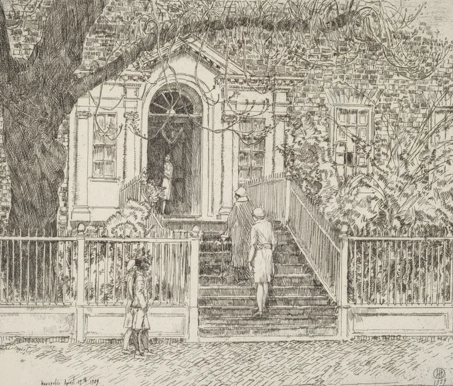 La Chase House, Childe Hassam