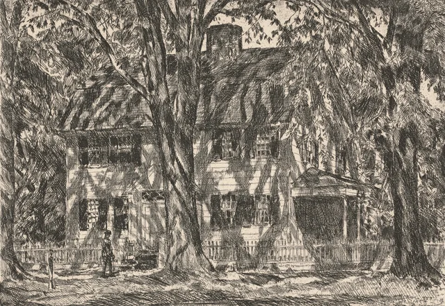La Maison Lion Gardiner, Easthampton, Childe Hassam
