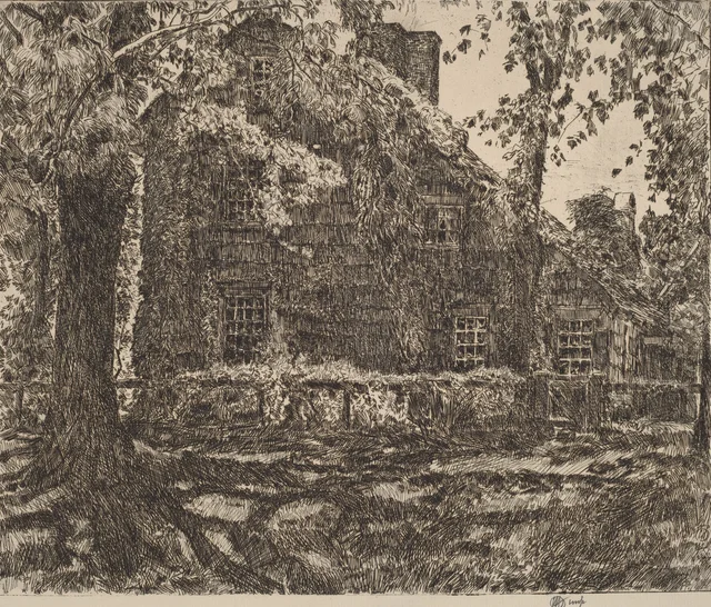 Le cottage « Home Sweet Home », Easthampton, Childe Hassam