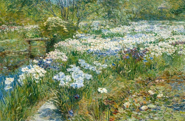El jardín de agua, Childe Hassam