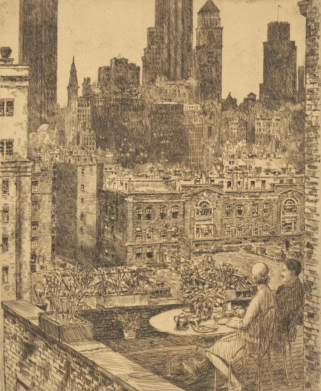 New York, 1931, Childe Hassam