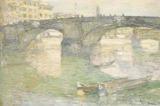 Ponte Santa Trinita, Childe Hassam