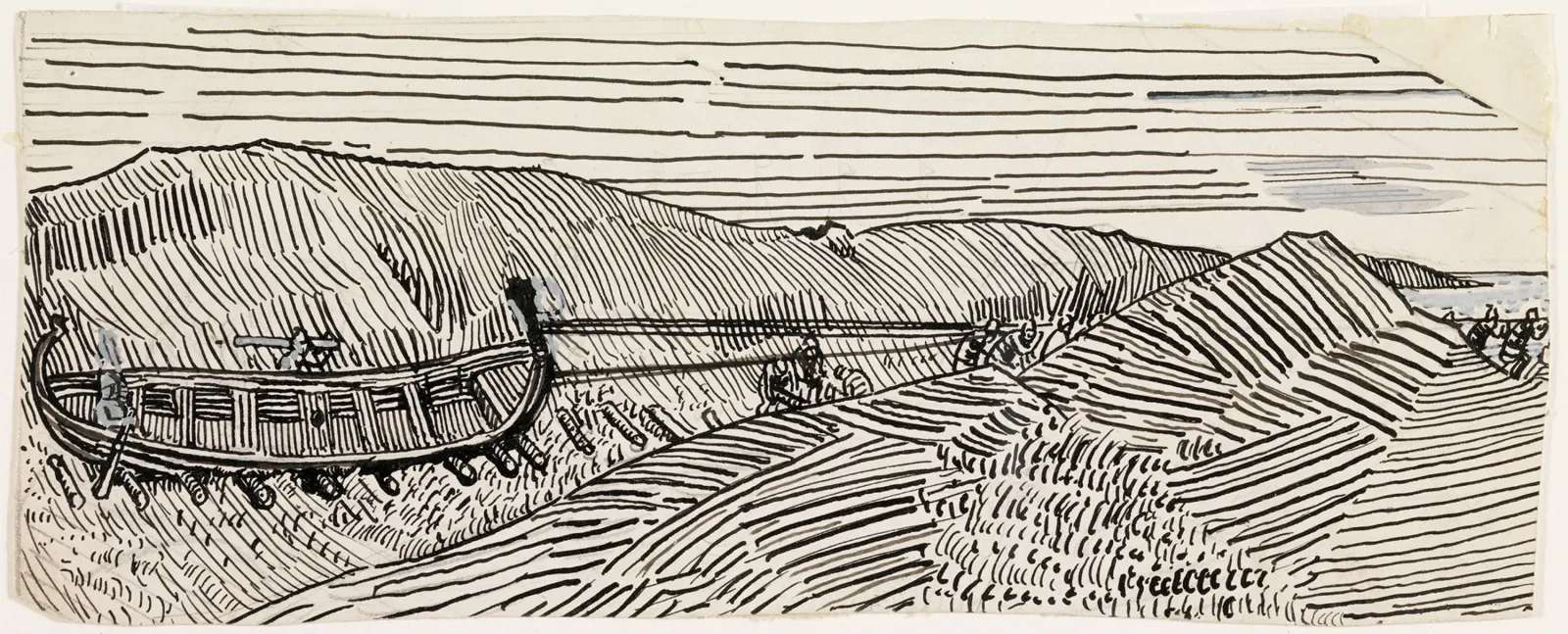 Ilustración no utilizada, Snorri Sturluson, Sagas de los reyes, Christiania 1899, Christian Krohg